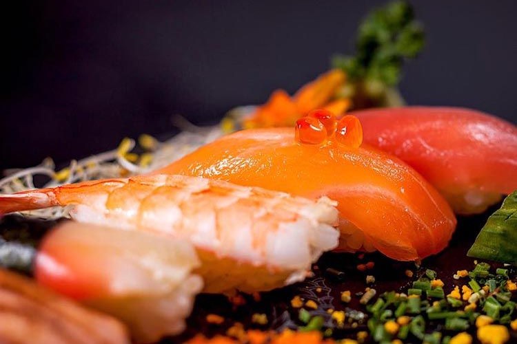 Comida japonesa. Foto Restaurante Nobuko