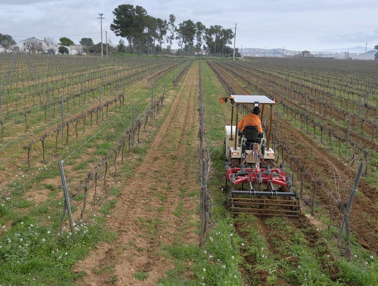 Tractores eléctricos por un viñedo más sostenible