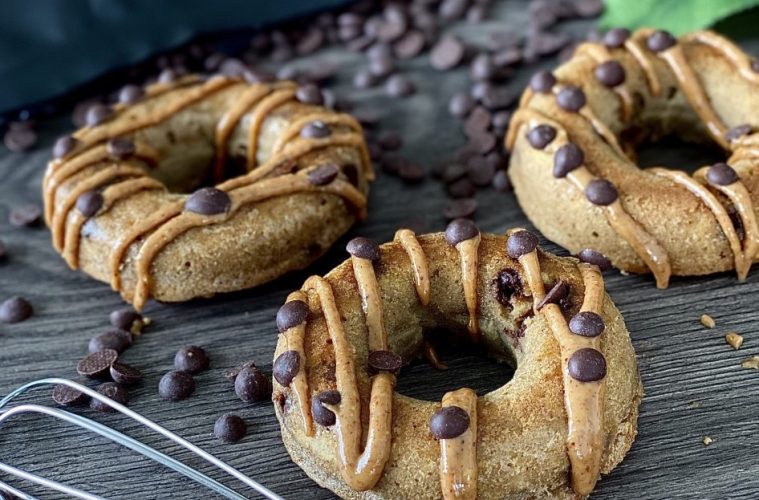 Donuts con chips de chocolate