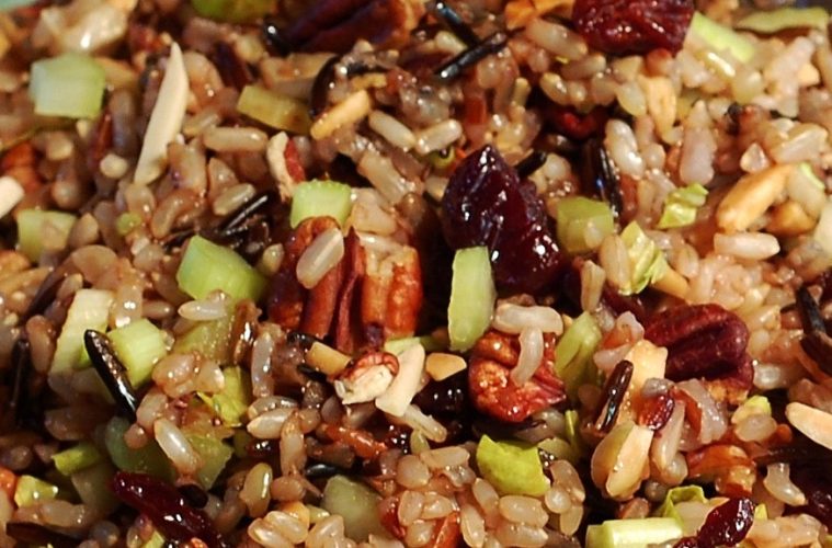 Arroz meloso de cabrales con pasas, Pedro Ximénez y nueces