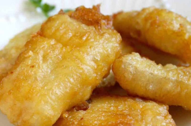 Bacalao sobrante adobado con vinagre de Jerez