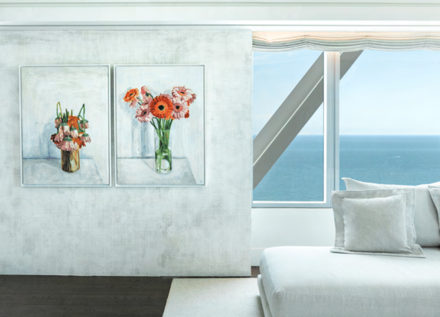 La Arts Suite by We Collect en el Hotel Arts Barcelona, ahora con las obras de Carla Fuentes