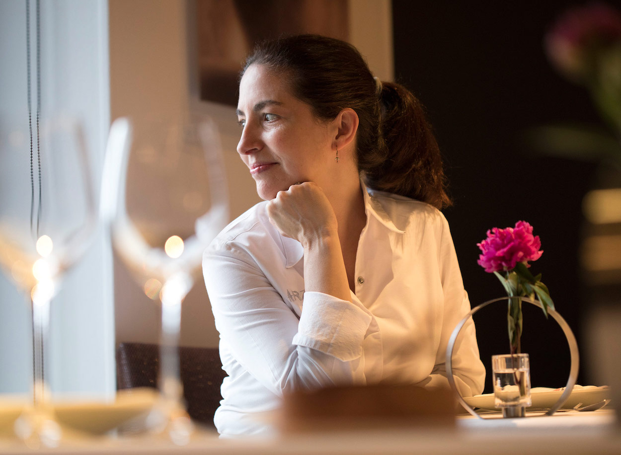 Elena Arzak, presidenta del jurado del Campeonato de Pintxos de Euskadi y Navarra
