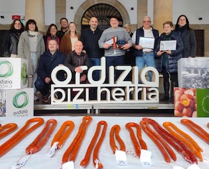 Buscando la mejor txistorra vasca del año