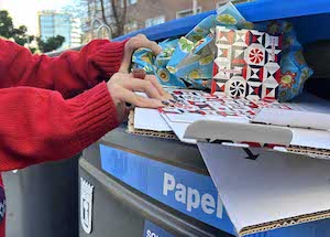 Consejos para reciclar el papel y cartón navideño, el 20 % del total anual