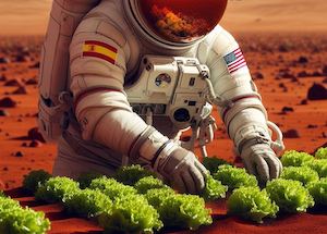 Los agricultores murcianos se alían con SpaceX para producir hortalizas en Marte 