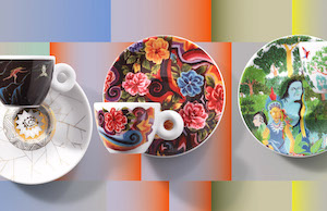 Tazas de café que son una obra de arte