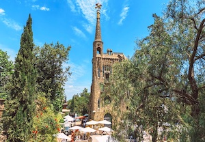 Eat Gaudí, market gastronómico en la Torre Bellesguard del arquitecto catalán