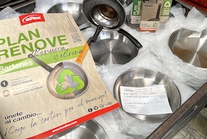 Nueva edición de la campaña de reciclaje y plan renove de sartenes usadas