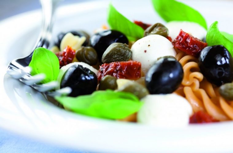 Pasta fresca al dente con aliño italiano al Vinagre de Jerez - Foto Consejo Regulador