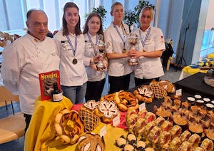 La selección española, subcampeona del mundo en el Campeonato Internacional de Jóvenes Panaderos