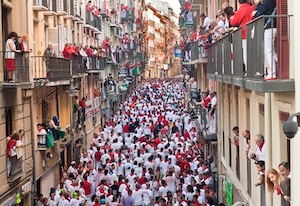 La previsión de ocupación de los hoteles de Pamplona por San Fermín 
