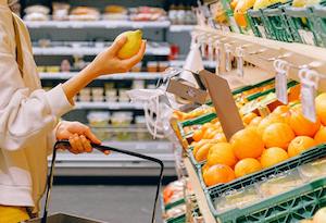 El aumento del gasto en alimentación en lo que va de año, inferior a la inflación