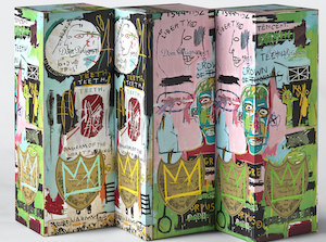 Edición especial Dom Pérignon homenaje al artista Jean-Michele Basquiat