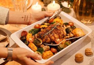 Maneras de evitar el desperdicio de comida en estas fiestas