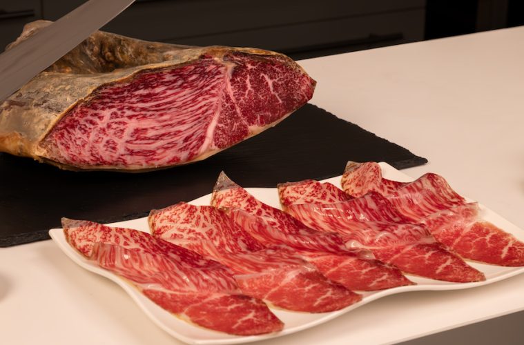 Cecina de Kobe, un embutido de premio