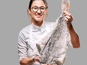Buscando las mejores recetas de bacalao de estudiantes de cocina