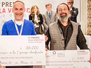 Ganadores del Premio Vila Viniteca de Cata Por Parejas: 35 000 euros