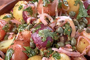 2Ensalada de patatas sobrantes con aliño de mantequilla y limón 2