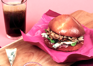 2Hamburguesa de champiñones que empiecen a madurar 2