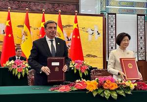Nuevos acuerdos España-China para exportación de alimentos