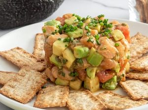 2Tartar con aguacate que empieza a madurar 2