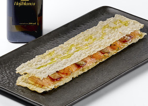 El bocadillo perfecto de Paco Roncero con aceite de oliva virgen extra