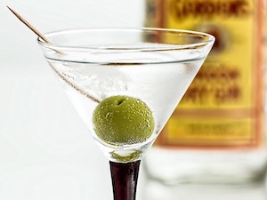 El origen de un cóctel el Dry Martini