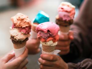 Helados que nos aportan frescor y felicidad