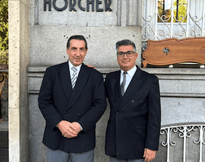 Blas Benito y Raúl Rodríguez (Horcher) Premio Nacional de Gastronomía a la Mejor Dirección de Sala
