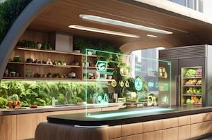 Proyectando la cocina del año 2105 