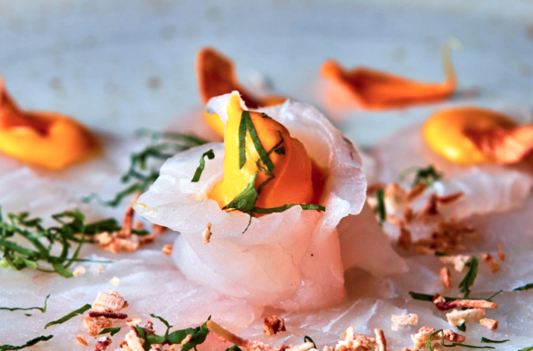 Tiradito de corvina
