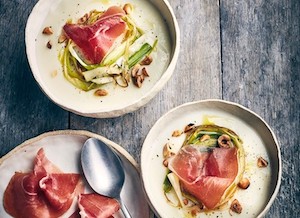 2Parmentier de patata y puerro con jamón serrano 2