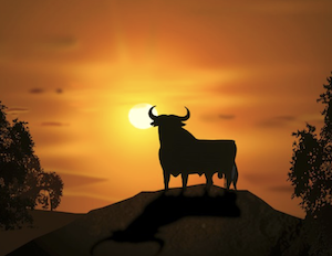 70 años de una figura icónica del paisaje español: el Toro de Osborne