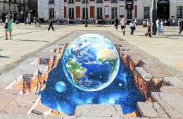 Intervención interactiva en plena Puerta del Sol para concienciar sobre el uso del agua