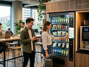 El vending se consolida como un canal relevante de consumo en foodservice