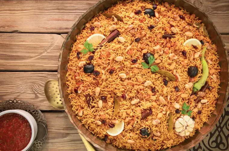 Los platos más característicos de un país, Arabia Saudí (Foto Memphis Tours, Kabsa)