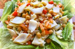 Ensalada fresca de bacalao desmigado (Foto Bacalao de Islandia)