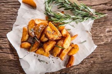 Patatas asadas al romero (Foto Aceites de España)