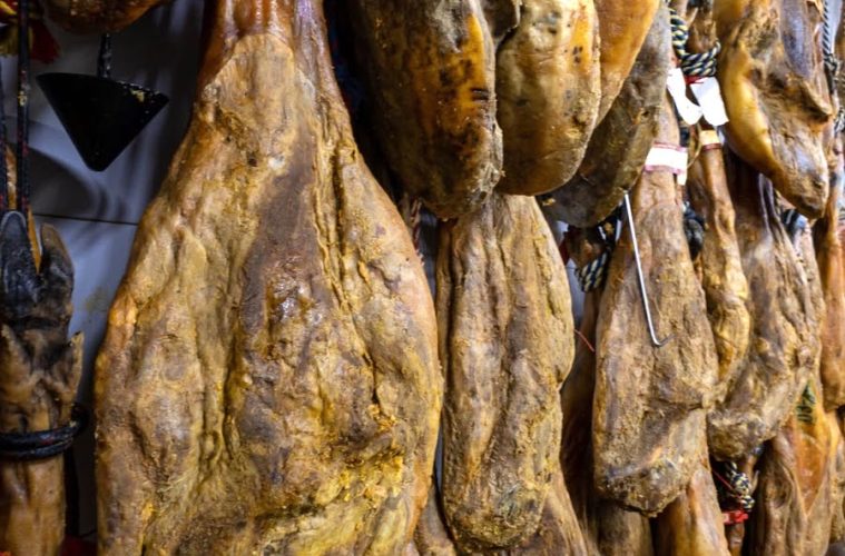 Bajan las exportaciones de jamón curado, en volumen y en valor (Foto CJSE)