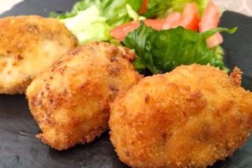 Croquetas de carne picada ya cocinada sobrante