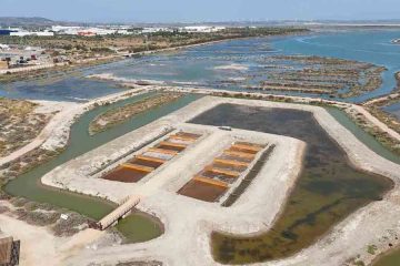 Recuperar una antigua salina para ayudar a combatir el cambio climático (Foto: Aponiente)