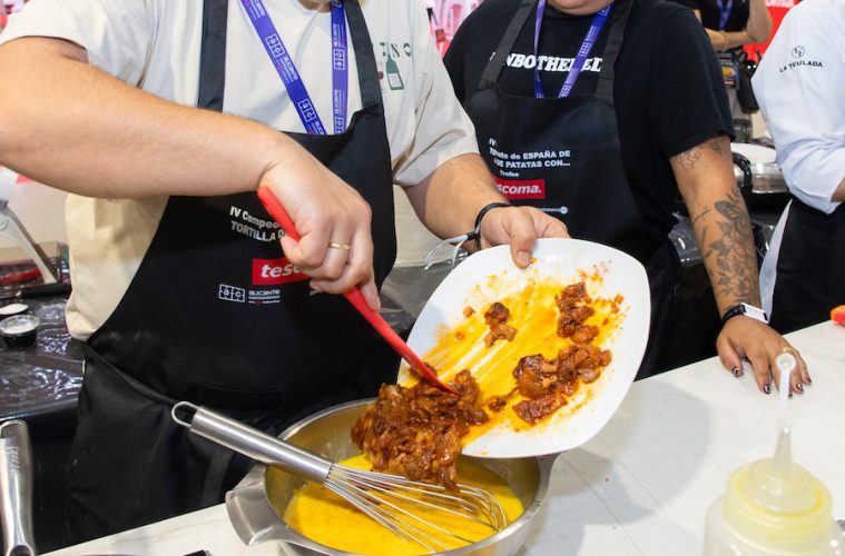 Tortillas de patata con algo más, que son de premio