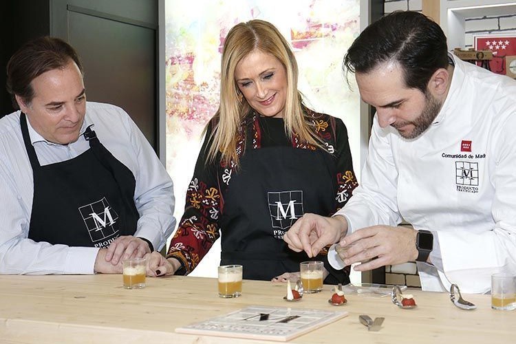 Mario Sandoval, embajador de los productos de Madrid
