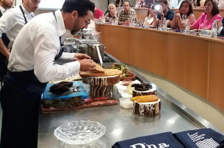 Nuevo Festival DNA, en Dénia, homenaje a la cocina mediterránea. Showcooking de Quique Dacosta
