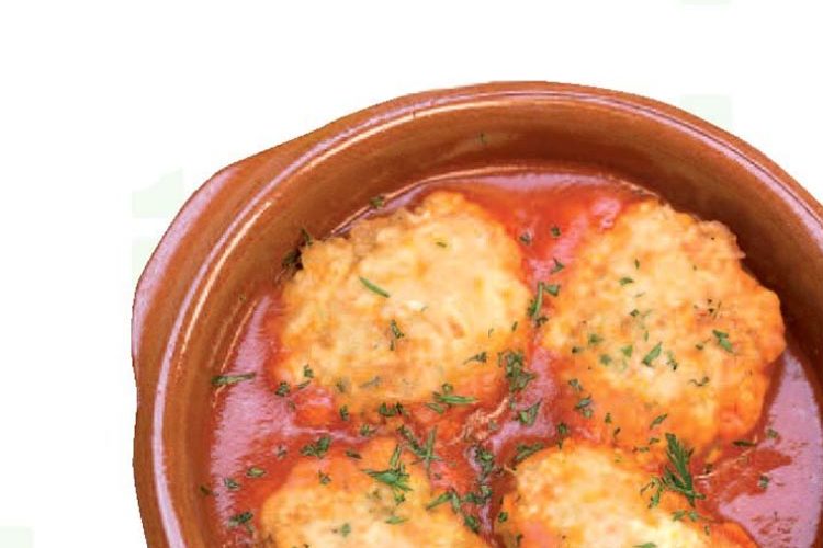 Albóndigas de zanahoria, puerro y patata