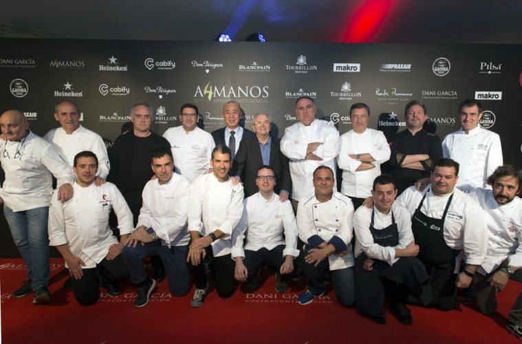 Veintidós cocineros a cuatro manos con Dani García