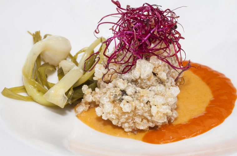25 extravagantes formas de tomar un torrezno - Bacalao entorreznado