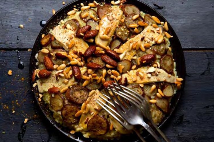 Maqlouba, un arroz con aroma árabe