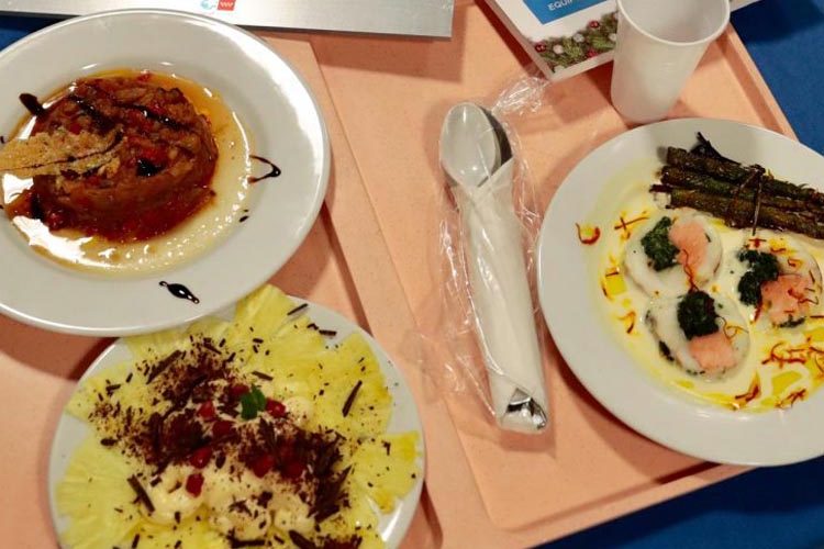 Concurso de cocina navideña en los hospitales de Madrid - Menú ganador en la pasada edición